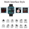 Donerton Smart Watch, Fitness Tracker for Women, 1.4" TFT LCD Screen Smartwatch with Heart Rate and Sleep Monitor, IP67 Waterproof Activity Tracker with Pedometer, Fitness Watch for Android and iOS